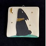 Hare and Moon Small Relief Tile 067