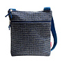 Herringbone Tiny Blue Check Messinger Bag 109
