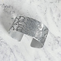 Dandelion Aluminium   Etched Cuff 178