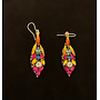Mehrfarbige große Ohrhänger 631