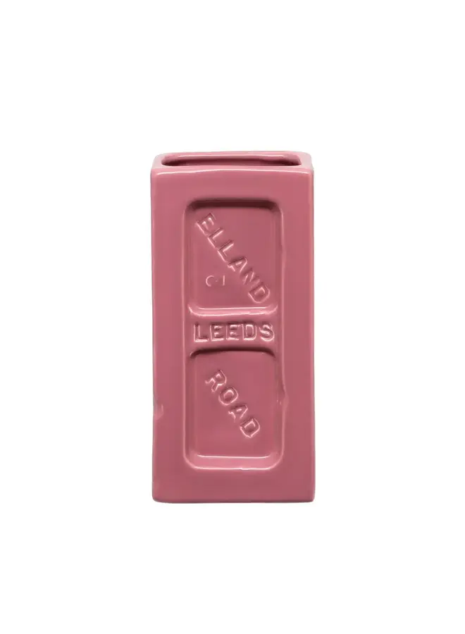 Leeds Brick Vase Pink 25