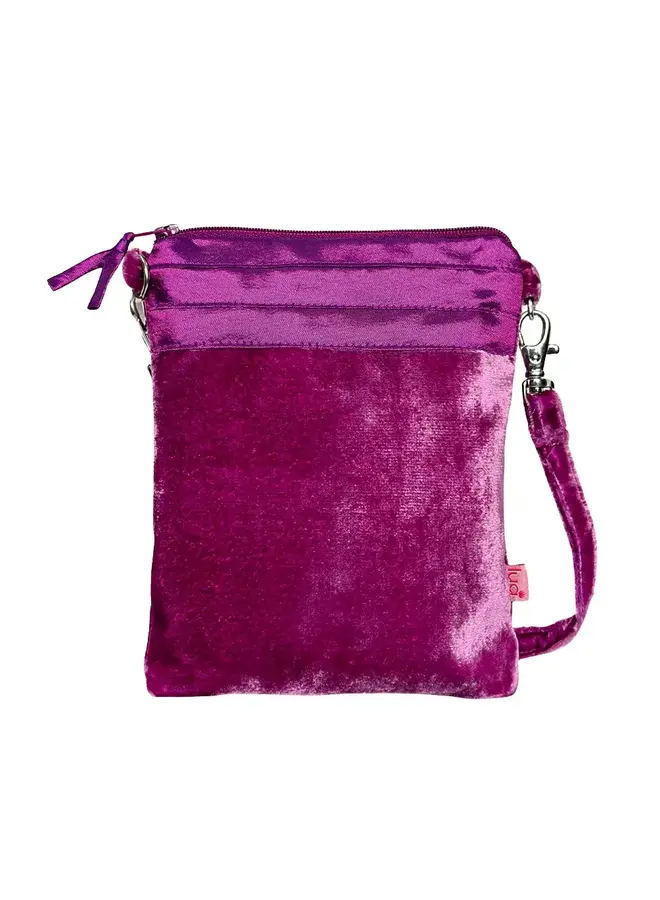 Umhängetasche aus Samt und Seide, Mulberry 932