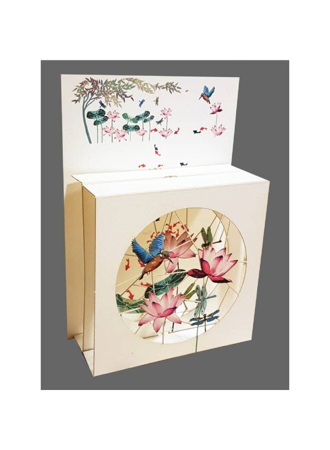 Kingfisher Magic Box Card