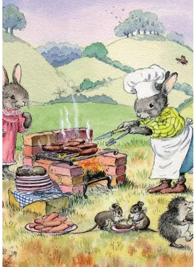 Sommergrillkarte von Jean Gilder