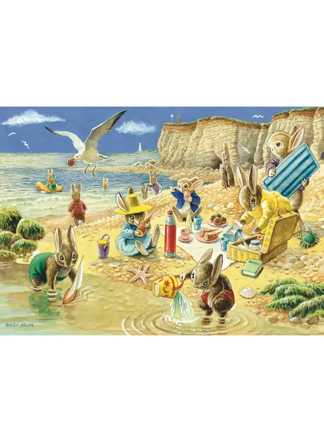 Picknickkort vid havet av Racey Helps