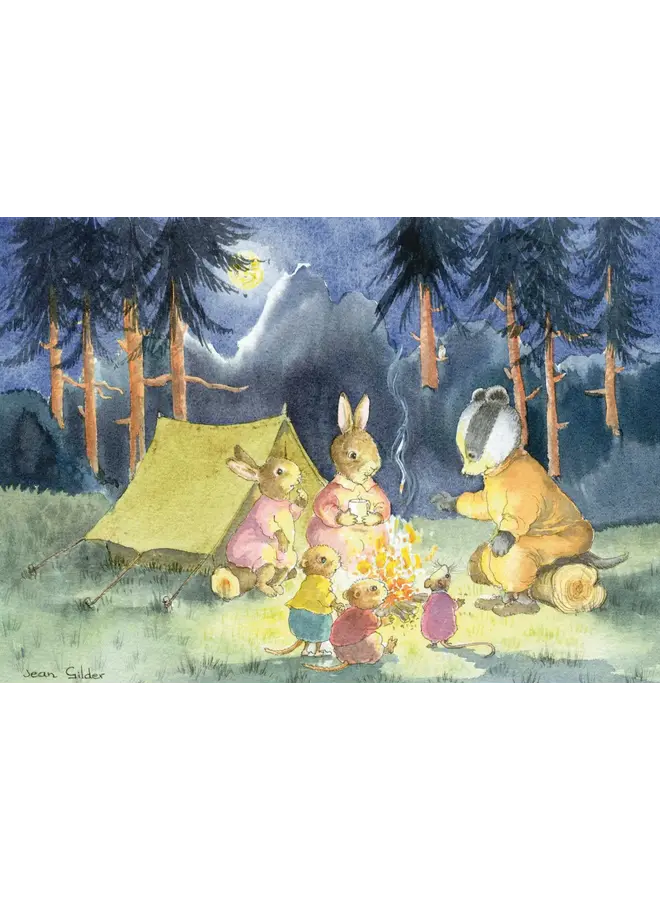 Campfire Card by Jean Gilder