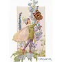 Tarjeta de hada Larkspur de Margaret Tarrant