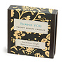 Thank You - Folk Little Box of Beeswax Candles with Ceramic Holder 28