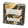 Breathe  - Folk Little Box of Beeswax Candles with Ceramic Holder 29