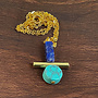 Totem Lapis Lazuli + Turquoise Necklace 72