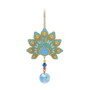 Peacock Majestic Crystal Hanging Decoration