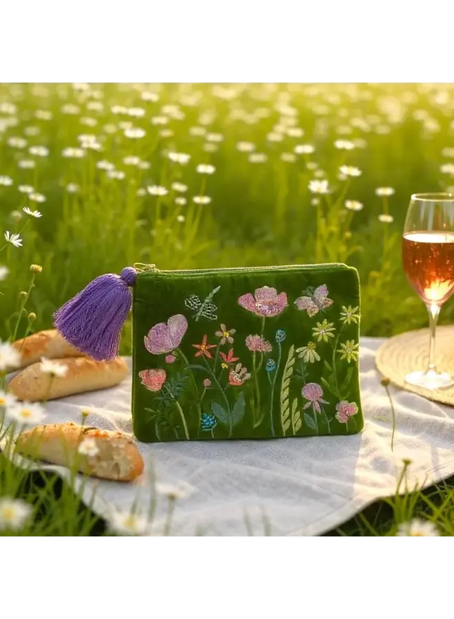 Samthandtasche „Spring Meadow“ 21