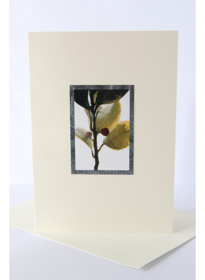 Holly Berry  Photo Art card 1 Original