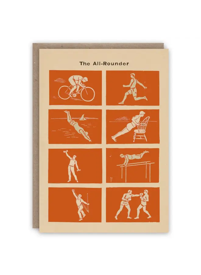 The All- Rounder Pattern Book Card