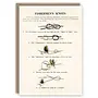 Fishermen's Knots Pattern Book Card