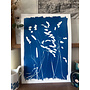 Gräser Cyanotypie-Giclée-Druck 04