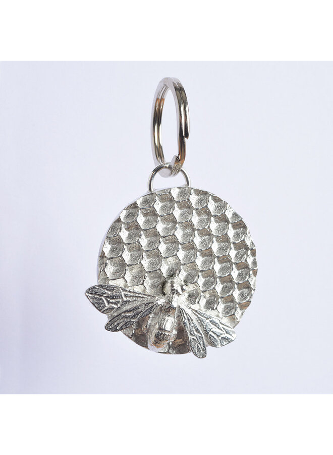 Bee Pewter Keyring
