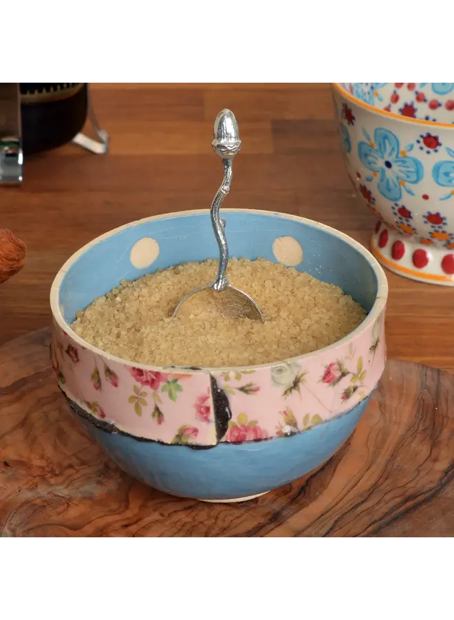 Kleiner Zuckerlöffel aus Zinn von Acorn, 59