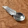Fern Leaf Contemporary Pewter Tea Caddy Spoon