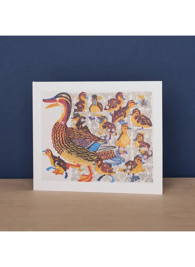 A Dozen ducklings card by Matt Underwood