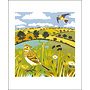 Skylarks card by Carry Akroyd