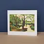 Mill Pond Evening card  by John Nash