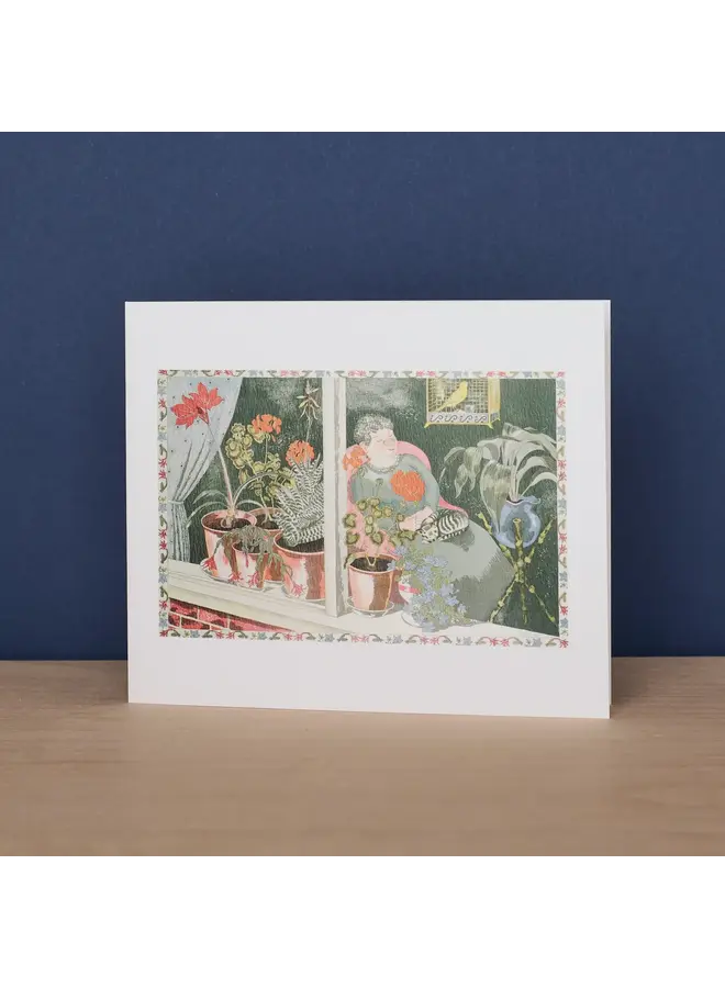 Window Plants card  by John Nash