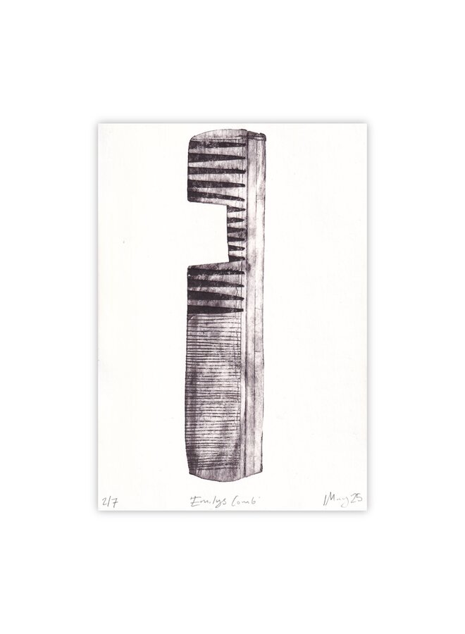 Peigne d'Emilie Drypoint 2/7