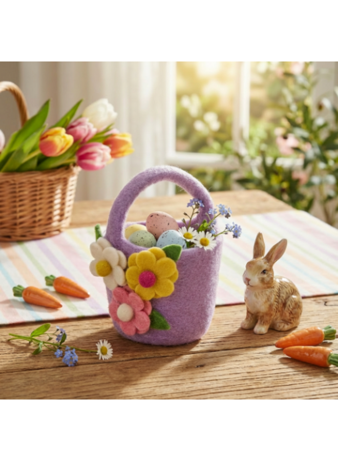 Felt Floral  Easter Buckets 38