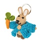 Rabbit in Cardigan Keyring 55