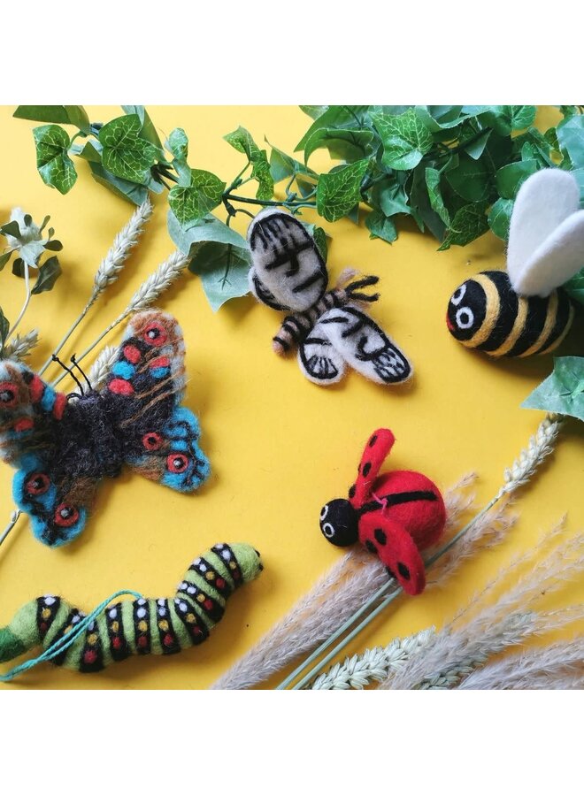 Mariposa - Decoración colgante de fieltro Emperador 47