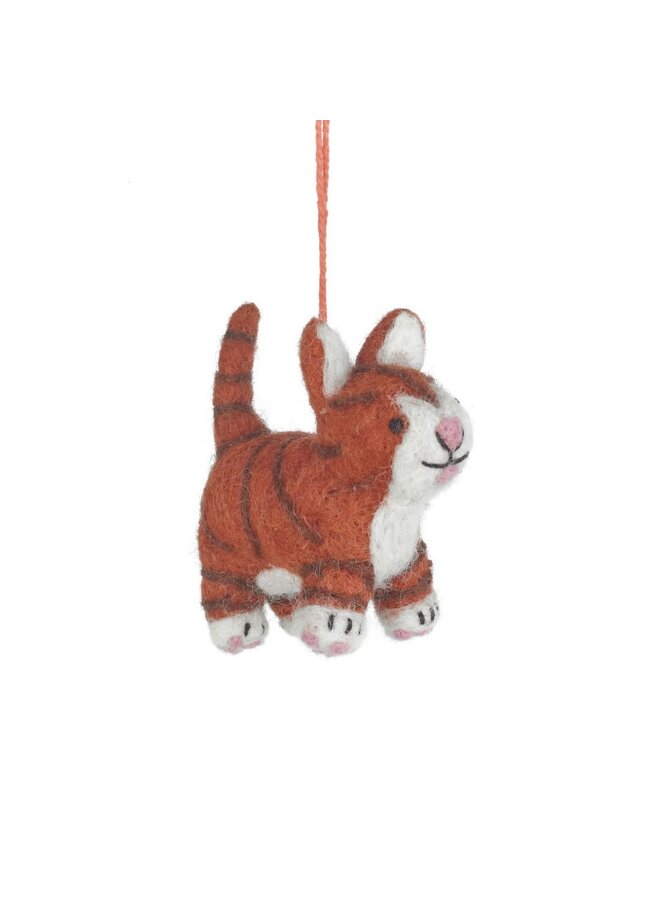 Colin the Cat Felt Hanging Decoration 45