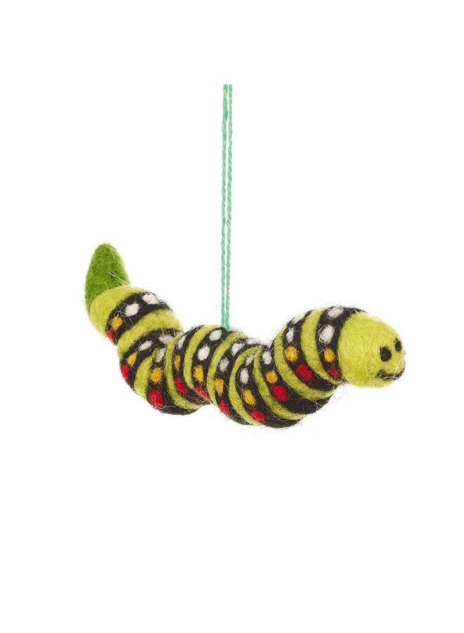Carl the Caterpillar Felt Hanging Decoration 44