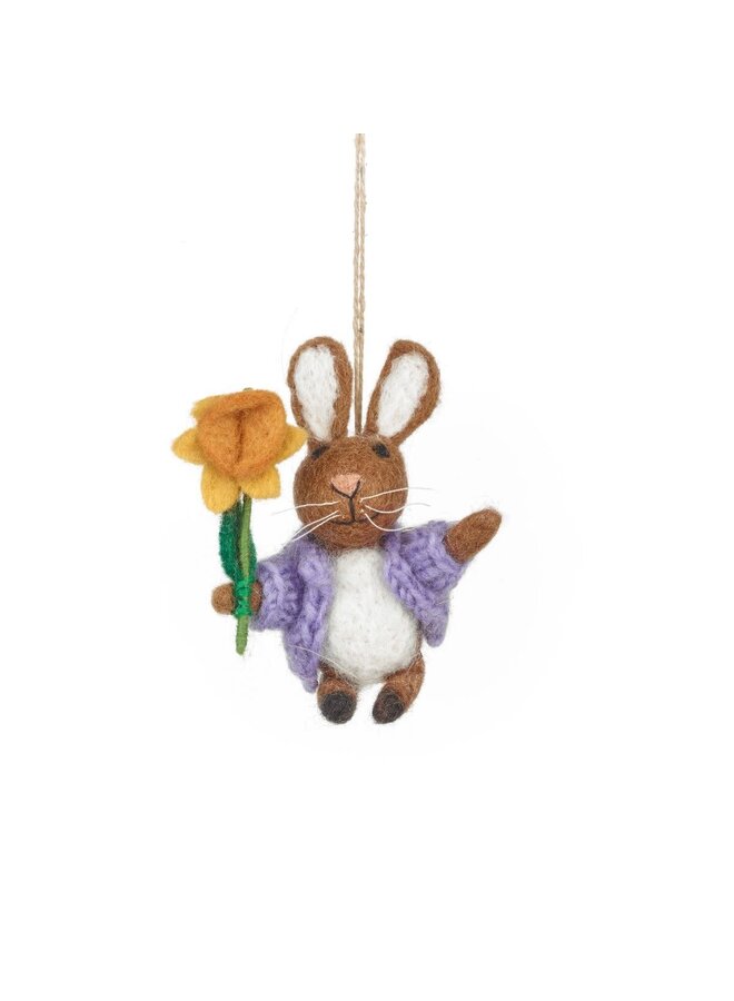 Décoration de Pâques à suspendre Remi le Lapin 39