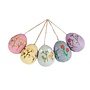 Floral Felt Embroidered Easter Egg SINGLE Hanging Decoration 35