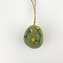 Green Small Floral Easter Egg Felt Hanging Decoration 58