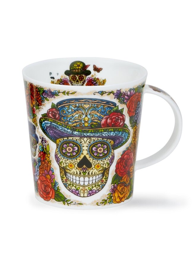 Dia De Muertos-Tasse mit Hut von Caroline Dadd 188