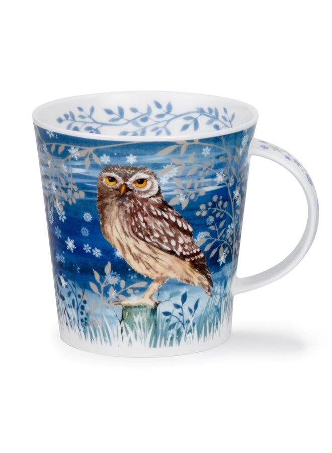 Full Moon Little  Owl  mug by Kate  174