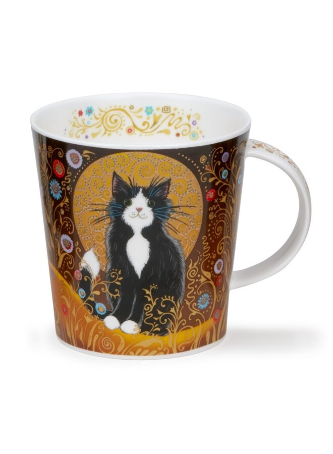 Celestial Cat Black & White   mug by Kate  170