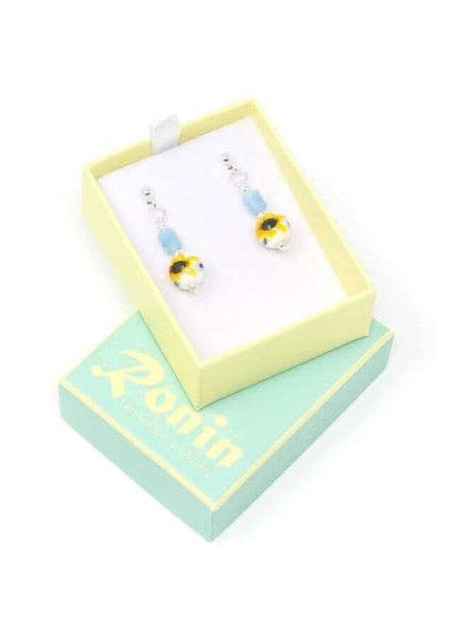 Helios Gemstone Ei Earrings 153