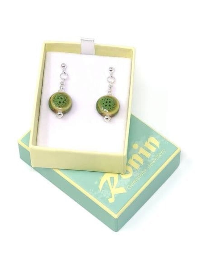 Fern  Gemstone  Earrings 150