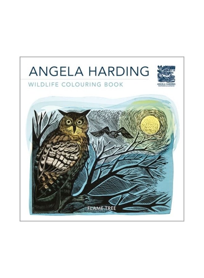 Wildlife Colouring Book  by Angela Harding