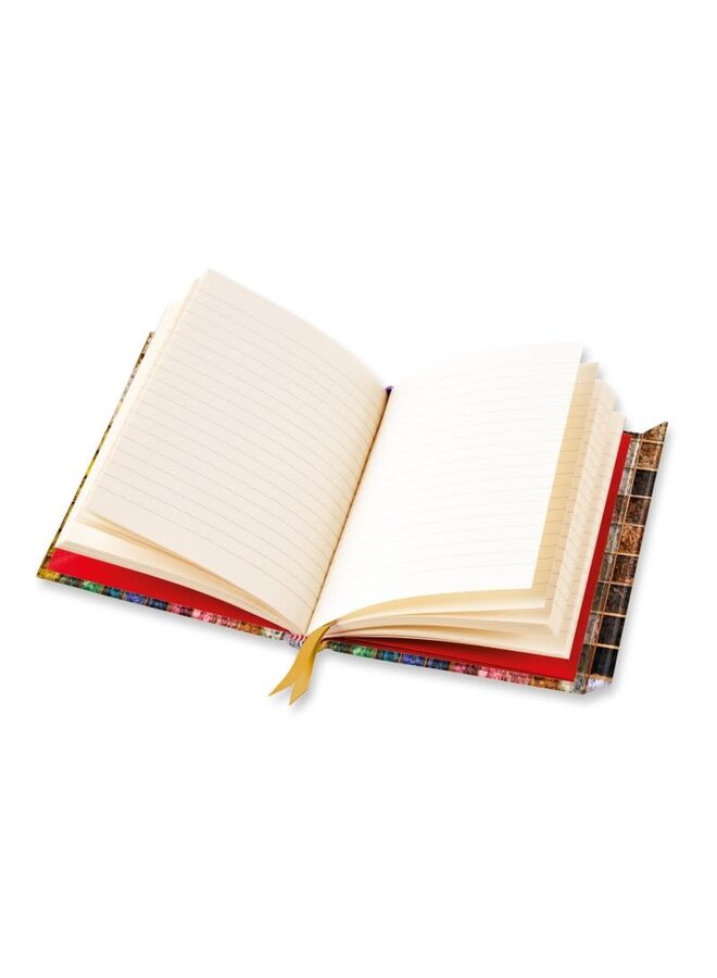 Diario laminado tamaño A5 Wall of Wool de la Royal School of Needlework