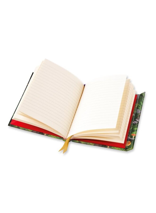 Diario en blanco con lámina A5 "En lo profundo del bosque" de Anna Stead