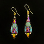 Multicolour Large Drop Earrings 688