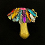 Broche de hongo 665