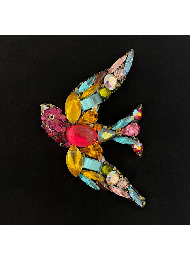 Bird  Flying Large Brooch 658