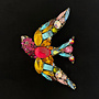 Bird  Flying Large Brooch 658