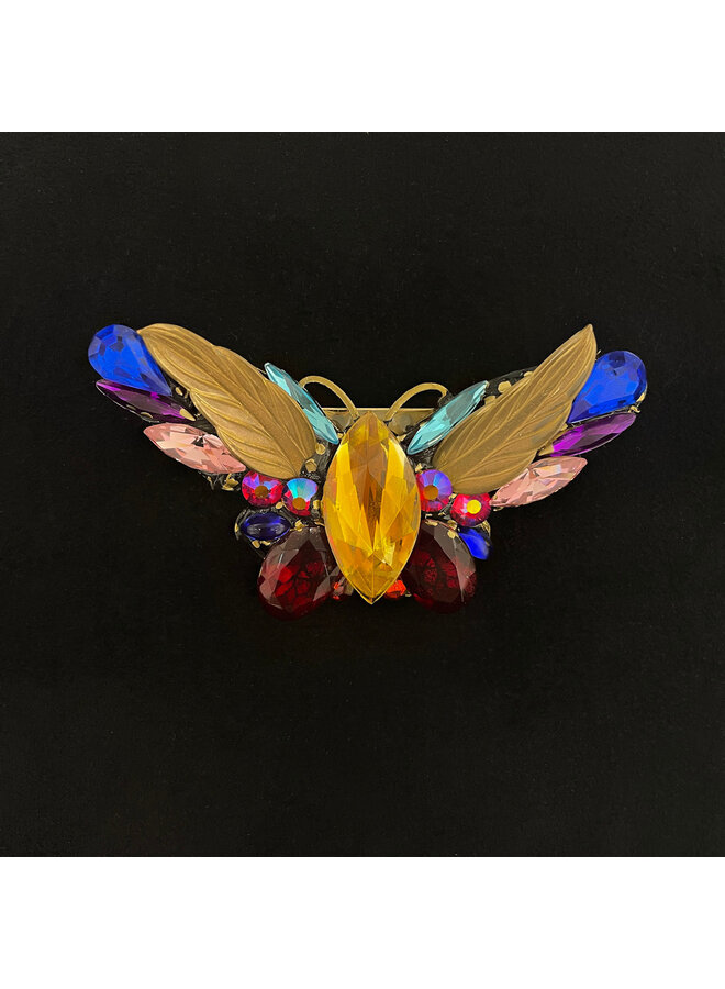 Multicolour Butterfly Brooch 668