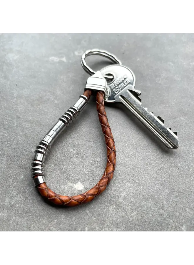 Best Dad Morse Code Keyring